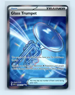 Pokemon tcg ME: Ascended Heroes Glass Trumpet Near Mint or Better - Image 1