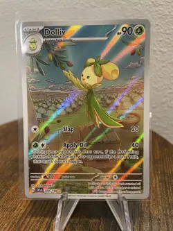 Pokemon TCG: Dolliv 200/198 Illustration Rare Scarlet & Violet Base Set 2023-LP - Image 1