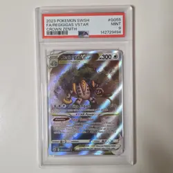 2023 Pokemon Regigigas Vstar SWSH FA Crown Zenith #GG55/GG70 PSA 9 - Image 1