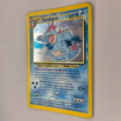HOLO FERALIGATR 5/111 NEO GENESIS UNLIMITED HP POKEMON - Image 4