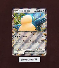 Carte Pokemon Ronflex EX 076/131 EV8.5 Evolutions Prismatiques PRE FR Neuf - Image 1