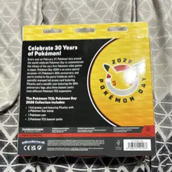 Pokemon Day 2026 Box Pikachu Promo & Booster Packs Special Edition - Image 2