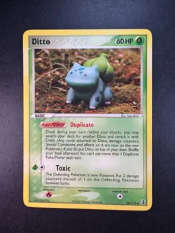 2005 Pokemon Ditto (Bulbasaur) Delta Species 36/113 Non-holo Regular - Image 1