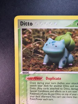 2005 Pokemon Ditto (Bulbasaur) Delta Species 36/113 Non-holo Regular - Image 2