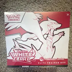 Pokemon Center Scarlet & Violet White Flare Elite Trainer Box - Image 1