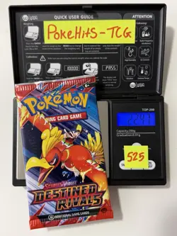 (HEAVY)🔥22.47g Pokemon TCG Destined Rivals Booster Pack Factory Sealed✅ - Image 1