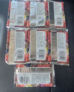 Lot Of 7 Yu-Gi-Oh! Pharaoh's Servant Booster Packs Unlimited Sealed. Vintage 53334289504 - Image 2
