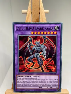 Evil HERO Dark Gaia - 1st Edition LDS3-EN029 - NM - YuGiOh - Image 1