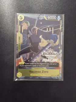 One Piece Store Championship Sealed Finalist Pack (Pudding, Zoro, Hack, Mihawk) - Image 1