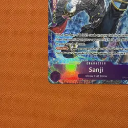 Sanji OP07-064 SR* Alt Art 500 Years in the Future English One Piece TCG NM - Image 2