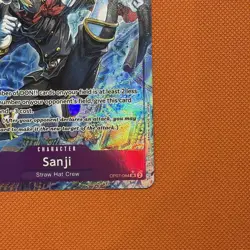 Sanji OP07-064 SR* Alt Art 500 Years in the Future English One Piece TCG NM - Image 3