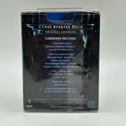 World of Warcraft TCG 2013 Class Starter Deck Draenei Shaman Factory Sealed! - Image 2