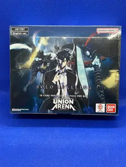SEALED NEW Union Arena UE17BT: Solo Leveling Booster Box Display - 16 Packs - Image 1
