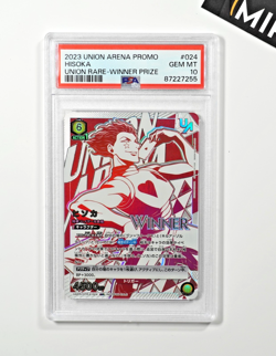 Union Arena PSA 10 Hisoka #024 Union Arena Winner Prize 2023 Japanese - Image 1