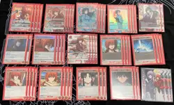 Union Arena TCG Tournament Level Red Rurouni Kenshin Deck - Image 1