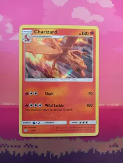 Pokemon Card Charizard Detective Pikachu Holo Rare 5/18 Near Mint - Image 1