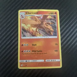 Pokemon TCG Charizard Detective Pikachu Holo Card 5/18 - Image 1