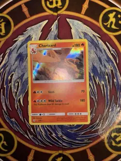 Pokemon TCG Charizard and Detective Pikachu Holo Card 5/18 Mint Condition - Image 1
