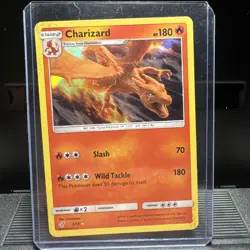 Pokemon TCG Charizard and Detective Pikachu Holo Card 5/18 Mint Condition - Image 1