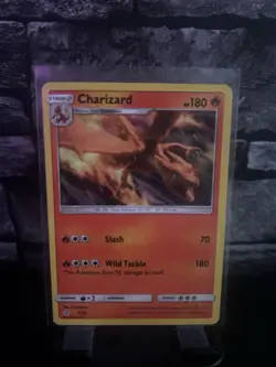 Pokemon TCG Charizard and Detective Pikachu Holo Card 5/18 Mint Condition - Image 1
