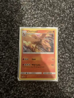 Pokemon TCG Charizard Detective Pikachu Holo Card 5/18 2019 - Image 2