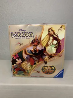 Disney Lorcana TCG REIGN OF JAFAR ILLUMINEER’S TROVE FACTORY SEALED BOX - Image 1