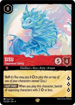 Sisu 125/204/EN-4/Ursula's Return/Disney Lorcana/TCG/Legendary - Image 1