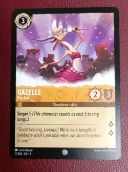 DISNEY LORCANA SHIMMERING SKIES NON FOIL Gazelle 11 - Image 1
