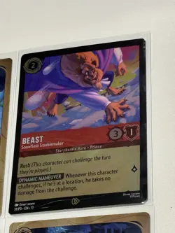 Disney Lorcana Winterspell League Play OP FOIL PROMO Cards Set of 5 - Image 5