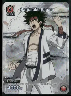 Sanosuke Sagara RNK-1-075 - Union Arena Promo Rurouni Kenshin - English NM - Image 1