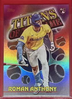 2026 Topps Series 1 Roman Anthony Titans Of The Game RC (#TOG-9)⚾🇺🇸✨ - Image 1