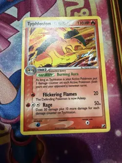 Typhlosion Unseen Forces Holo Rare Card 17/115 Pokemon Card - HP - Image 1