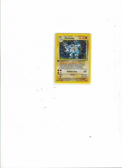 Pokemon 1995, 96, 98 Nitendo Creatures card, Seismic Toss - Image 2