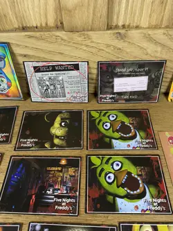 Five Nights At Freddy’s 2016 Trading Card Bundle X27 Total - Image 3