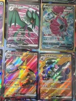 Pokemon 16 Card Lot nm V Max Mega SR Amazing Ex HOLO Rare Hits Only B8 - Image 2