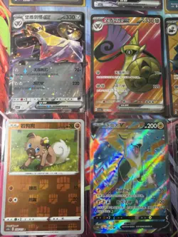 Pokemon 16 Card Lot nm V Max Mega SR Amazing Ex HOLO Rare Hits Only B8 - Image 3