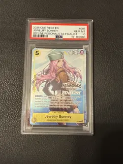 Jewelry Bonney Offline Regional Finalist Card P-085 One Piece PSA 10 - Image 1
