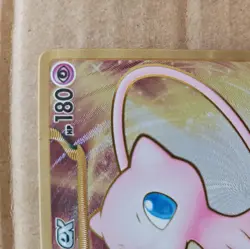 Mew ex Gold Metal Card NM 205/165 Scarlet & Violet 151 Pokemon Card - Image 3