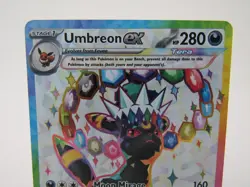 🌙✨Umbreon ex 176 SVP Black Star Promo Tera Full Art Pokemon Card – NM+/M 🌙✨ - Image 2