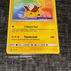 Pokemon Ash's Pikachu SM108 Promo Card Promo 2017 ORIGINAL SEAL - Image 3