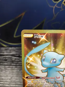 Pokemon Celebrations Mew 25th Shiny Gold Holo Card 025/025 Secret Rare - Image 2