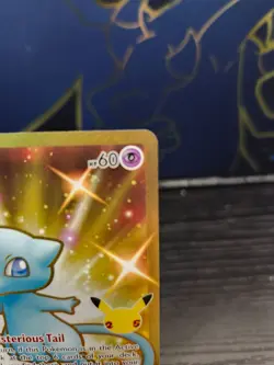 Pokemon Celebrations Mew 25th Shiny Gold Holo Card 025/025 Secret Rare - Image 3