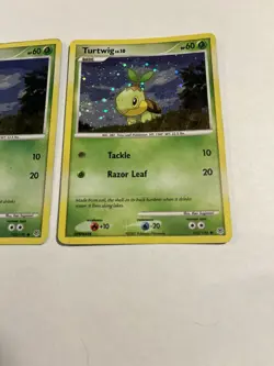 Turtwig 103/130 MP/ HP Cosmos Holofoil League & Championship Cards Holo X2 - Image 2