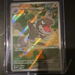 Pokemon Tyrunt 070/072 Evolutions Holo Rare Card 100 HP Dinosaur Pokemon TCG - Image 1