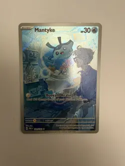 Mantyke 189/182 Paradox Rift Illustration Rare NM Condition Pokemon Card TCG - Image 1