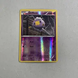 Pokemon TCG 2012 Dragons Exalted Card -- Drifloon 50/124 Reverse Holo - Image 1