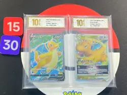 2pcs Dragonite V CS6bC-148 Dragonite VSTAR CS6bC-106 Pokemon TCG Card Grade10 - Image 1