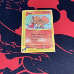Pokemon 2002 TCG Vulpix 116/147 Aquapolis E-Series Rare Non-Holo Card HP - Image 1
