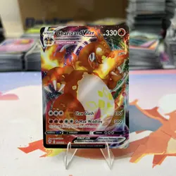 Pokemon TCG Charizard VMAX Ultra Rare Card Darkness Ablaze 020/189 NM/M - Image 1