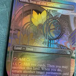 Eden, Seat of the Sanctum (Borderless) Final Fantasy Foil NM - Image 3